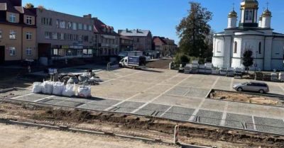 Przebudowa ul. 1 Maja i Placu Kościuszki trwa